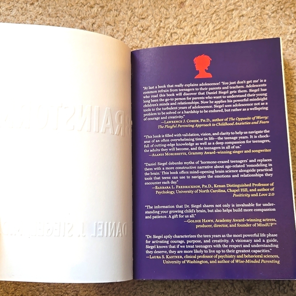 Brainstorm by Daniel Siegel, MD – Softcover, Like New! - Picture 3 of 3